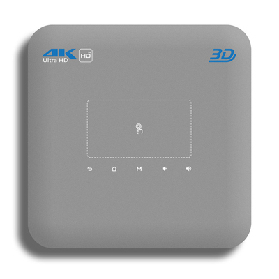 300 Lümen HDMI Girişli DLP Akıllı Projektör BT 4.2 Elektrikli Odaklı Android 9.0