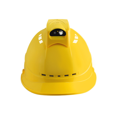 4G PTT Güvenlik Kask Kamerası Android 7.1 3300mAh Pil Hardhat Canlı Akış