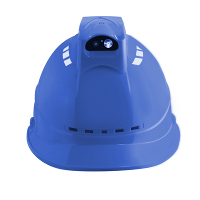 4G PTT Güvenlik Kask Kamerası Android 7.1 3300mAh Pil Hardhat Canlı Akış