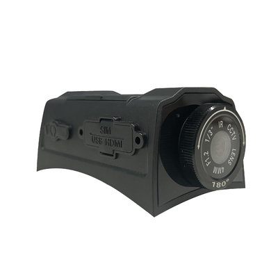 4G Askeri Taktik Kask Kamera Çift Lens 1080P Gerçek Canlı Akış