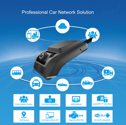 4G Dashcam Gelişmiş sürüş yardım sistemi ADAS DSM BSD akıllı kamera