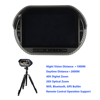 20x 40x Dijital Optik Zoom Kamera Lte Starlight Gece Görüş Kapsamı