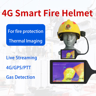 4g Akıllı IP66 Güvenlik Kask Kamerası, Baret Kamera Montajı
