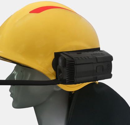 Yangın Kurtarma için 4G WIFI Kask Monteli Kamera Termal Görüntüleme Kamera Gaz Algılama
