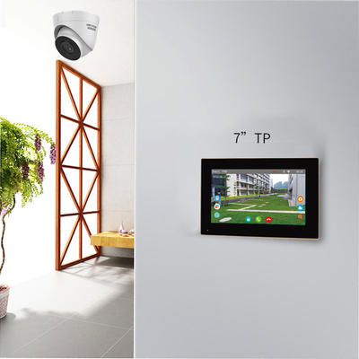 Kablosuz WIFI Görüntülü Kapı Telefonu IP Kapı Zili İnterkom Sistemi 1080P Kablolu Kamera Gece Görüşü