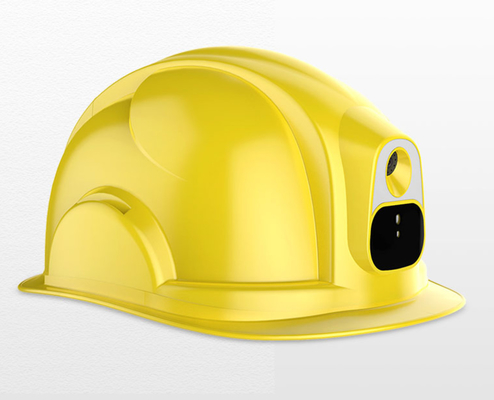 IP67 4G Kask Kamera Baret Şantiye İçin Kamerada İnşa