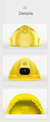 IP67 4G Kask Kamera Baret Şantiye İçin Kamerada İnşa