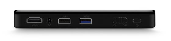 1280x720 Mini Taşınabilir Projektör 30 - 120 inç Görüntü 1-5m Projeksiyon Mesafesi