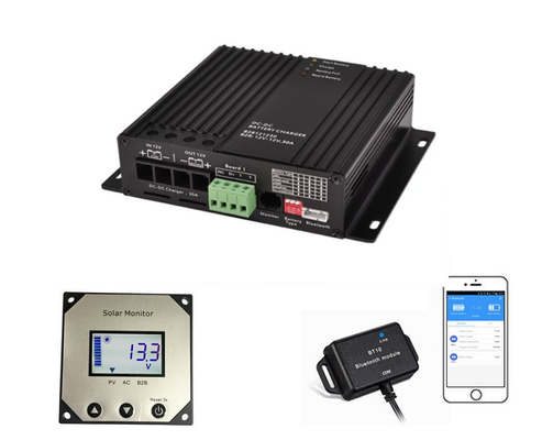 12V-12V DC DC Pil Şarj Cihazı -20-50 ℃ Çalışma Sıcaklığında Güvenle Çalışır