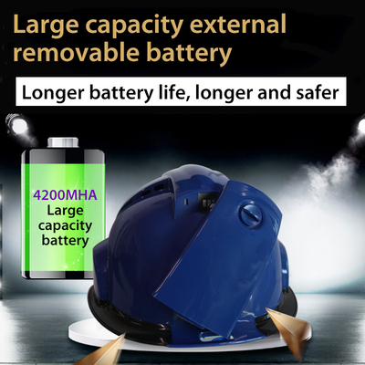 7 Saat Kayıt Süresi 4200mAh Pil ile 4G 3G Güvenlik Kask Kamerasını Destekleyin