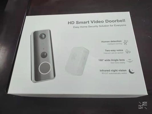 Gece Görüşü WIFI Görüntülü Kapı Zili 4 - 6 ay Pil Süresi Bulut/Mikro SD Kart Depolama