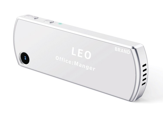 1450mah pil Küçük vücut kamerası Hoparlör Ses çıkışı