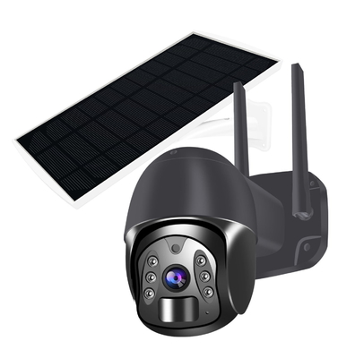 15 fps Ip66 Güneş enerjisi ile çalışan kameralar Video akışı Tuya Akıllı Güvenlik Dışarıda