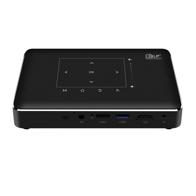 Led Light Tip Mini Portable Projector Aile Tiyatrosu Konferansı için Elde Tutulur