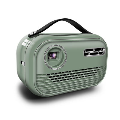 Yeşil DLP Akıllı Projector 65 Lumen Android 9.0 4K 5000MA Pil