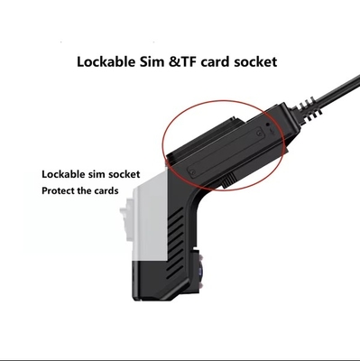 Tanım 4G WiFi GPS Gece Görüşü Dash Kamerası Loop Kayıt ve Park Monitörü ile