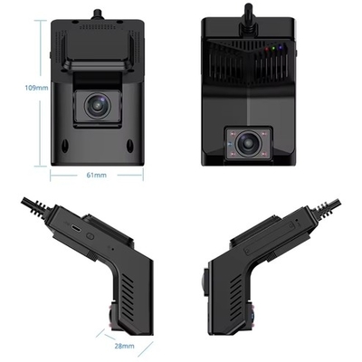 ADAS DMS 4G GPS WIFI Filo Yönetimi Çözümü ile Araç DVR AI Dashcam