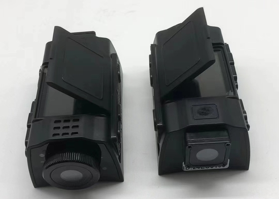 IP67 Su geçirmez Güvenlik Kask Kamera İki Lensli LCD MTK6762 Çip seti 2G 16G RAM+ROM