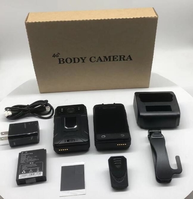 1080P Yüz Tanıma Vücut Giyilir PTZ Kamera Android Sistem IP66 LED ile Su geçirmez Polis Kamera