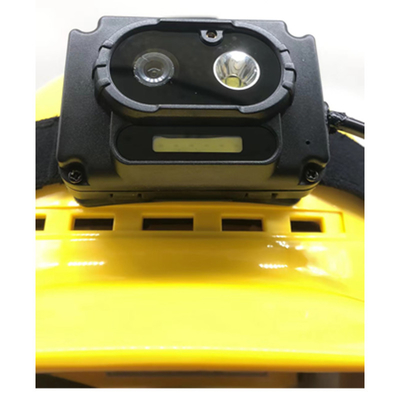 LED lamba Hardhat güvenlik kamerası 120° geniş açılı ve lazer destekli fotoğrafçılıkla