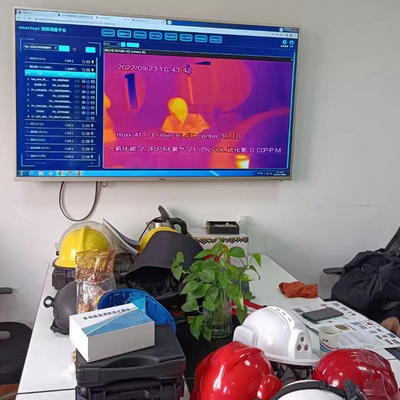 Ateş ve Teknik Kurtarma Kask Güvenlik Kamerası Isı Görüntüleme Sensörü