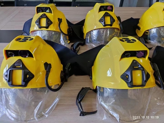 Ateş ve Teknik Kurtarma Kask Güvenlik Kamerası Isı Görüntüleme Sensörü