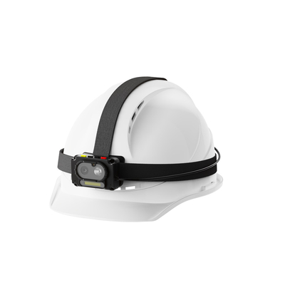 Baş fener Flaş ışığı kask kamerası inşaat sahnesindeki işçiler için CCTV