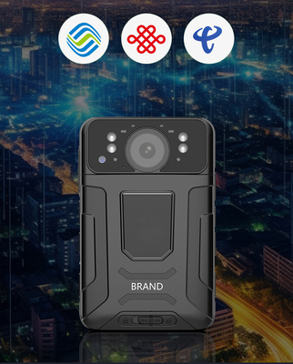 Tanımlı ses / video kaydı ile 4G Bluetooth Polis Giydiği Kameralar