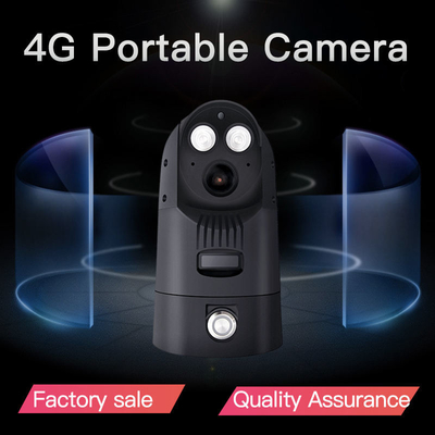 Etkili IR Gece Görüşüyle GB28181 4X Optik Zoom 4G Dış Güvenlik Kameralarını Destekle