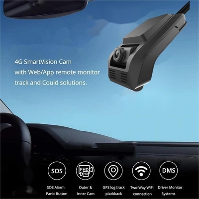 1080P 4G Dash Cam ile ADAS DMS tümünde bir Otopark İdaresi