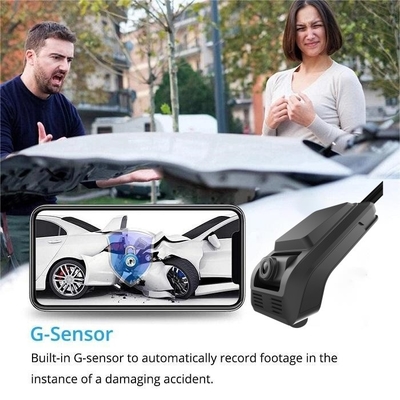 1080P 4G Dash Cam ile ADAS DMS tümünde bir Otopark İdaresi