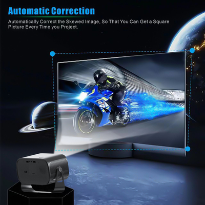 2.69 inç 720P LCD Mini El Projector 1.27 1 Projeksiyon oranı Taşınabilir ve Kompakt