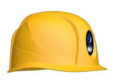 İnşaat Akıllı Güvenlik Kask Kamera 3G / 4G Destekli BT 4.0 Bluetooth