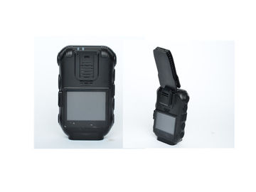 GPS Hd Vücut Aşınmış Kamera MP4 Formatı Polis İçin 4 ila 5 Saat Kayıt Süresi