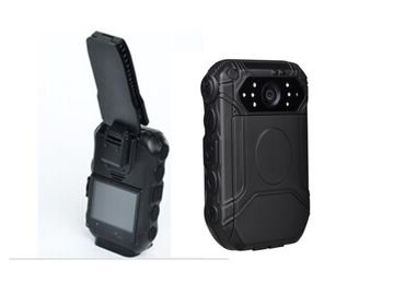 16 MP HD 2.0 inç Polis Vücut Kameraları 140 Derece Geniş Açı Kamera