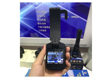 Taşınabilir WIFI Polis Yıpranmış Kameralar 2 İnç Ekranlı Suya Dayanıklı IP66