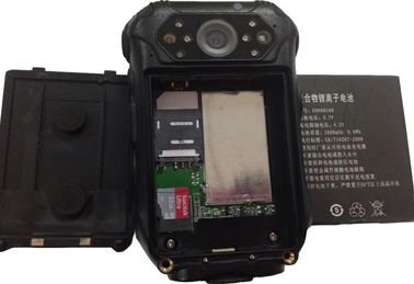 Yüksek Çözünürlüklü Polis Yıpranmış Kameralar SD Kart 128GB ile 3600 MAh Pil