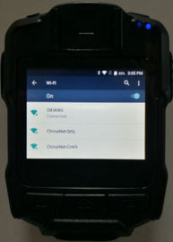 Güvenlik 4G Vücut Aşınmış Kamera Polis İçin 16 Mega Piksel GPS / GPRS Destekli