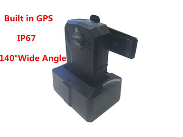 Dayanıklı Polis Kamera Kayıt Cihazı Ambarella A7 2900 MAH Lityum GPS Desteklenir