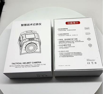 Taktiksel Güvenlik Muhafızları Kamera 256kbps-8Mbps Video Bitrate ve GB28181 Destek ile RJ45 Ethernet Kablo