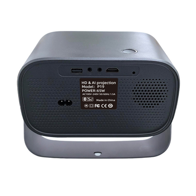 Android 13 OS Mini Portable Projector 1.2m- 4.5m Projeksiyon Mesafesi ve Yatay ±45 Derece Ana Taş Düzeltmesi