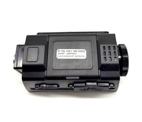 Tavsiye için taşınabilir RS232 RJ45 Askeri Taktiksel 4G WiFi Ethernet GPS Video Çalma Kamerası