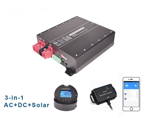 12V 30A Güneş MPPT 250W 12V 20A RV için akıllı pil şarj cihazı Max Current 12A Aksesuarlar Monitor MT-2 Sıcaklık Sensörü
