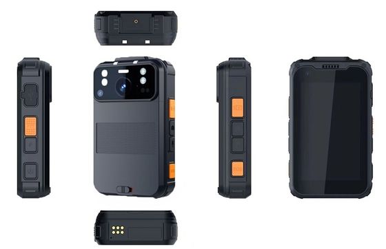 Android 13 Sistem 1440p Kişisel Vücut Kamerası WiFi IP66 5g 4G 64GB RAM ROM 4G 64GB 5G Destek