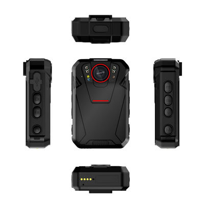 4G wifi Çift Kameralı 2.4 İnç Dokunmatik Ekran Vücuda Takılan Kamera