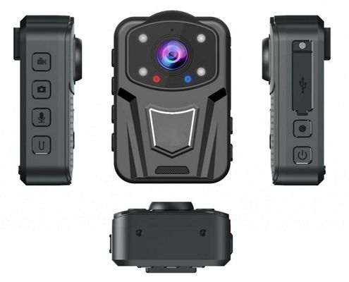 4G WiFi 1280x720P 60fps Video Çözünürlüğü Bedenli Video Kaydedici Eksi 20 ila Artı 60 derece Selsüs arasında çalışmak için tasarlanmıştır