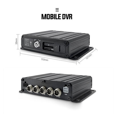 4G Mobil DVR, Araç Güvenliği İçin Ayarlanabilir Video ve Kare Hızı ile Yüksek Kapasiteli HDD SSD ve TF Kart Kaydını Destekler