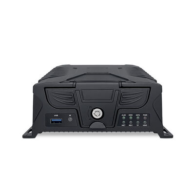 4G Mobil DVR Mobil İzleme Sistemi HDD SSD ve TF Kart Destekle Havacılık Plug Bağlantısı ve Tüketimi