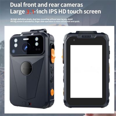 4G Wi-Fi Canlı Akış GPS İzleme Vücut Giydiği Kamera PTT Intercom