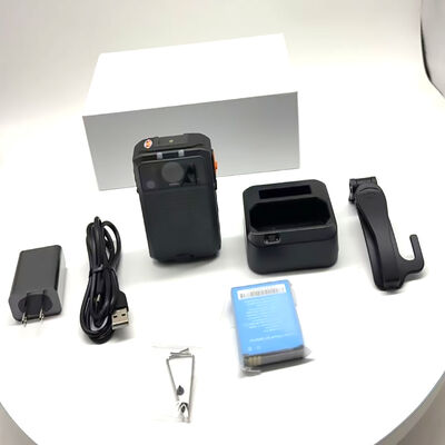 4G WIFI Vücut takılmış kamera İki yönlü İletişim Kanun uygulayıcı kayıt cihazı